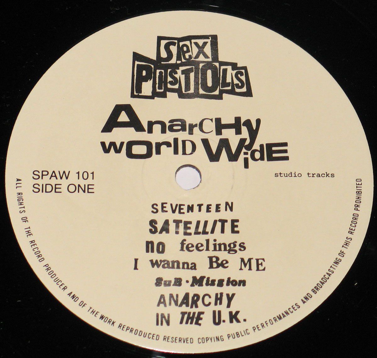 High Resolution Photos of sex pistols anarchy worldwide 